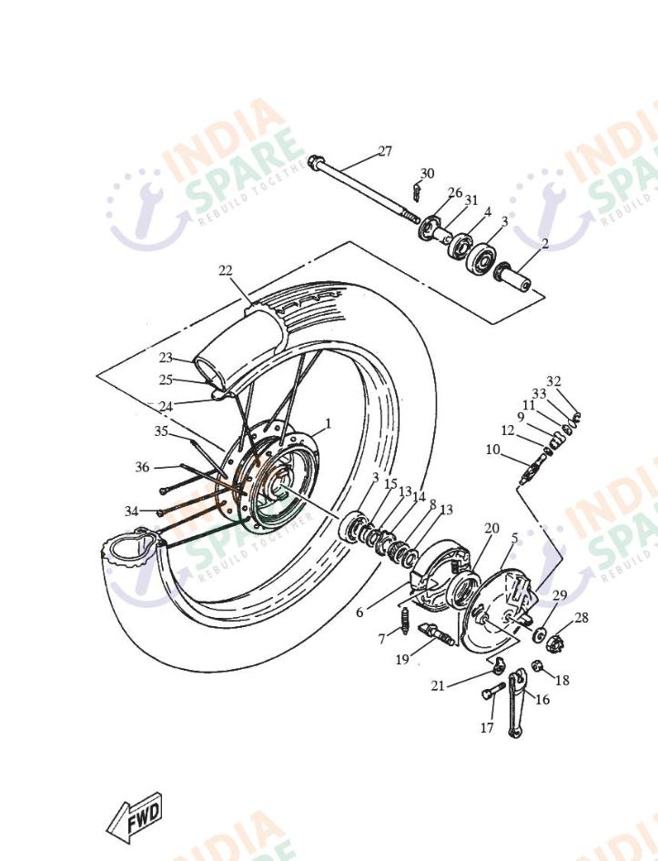 FRONT WHEEL